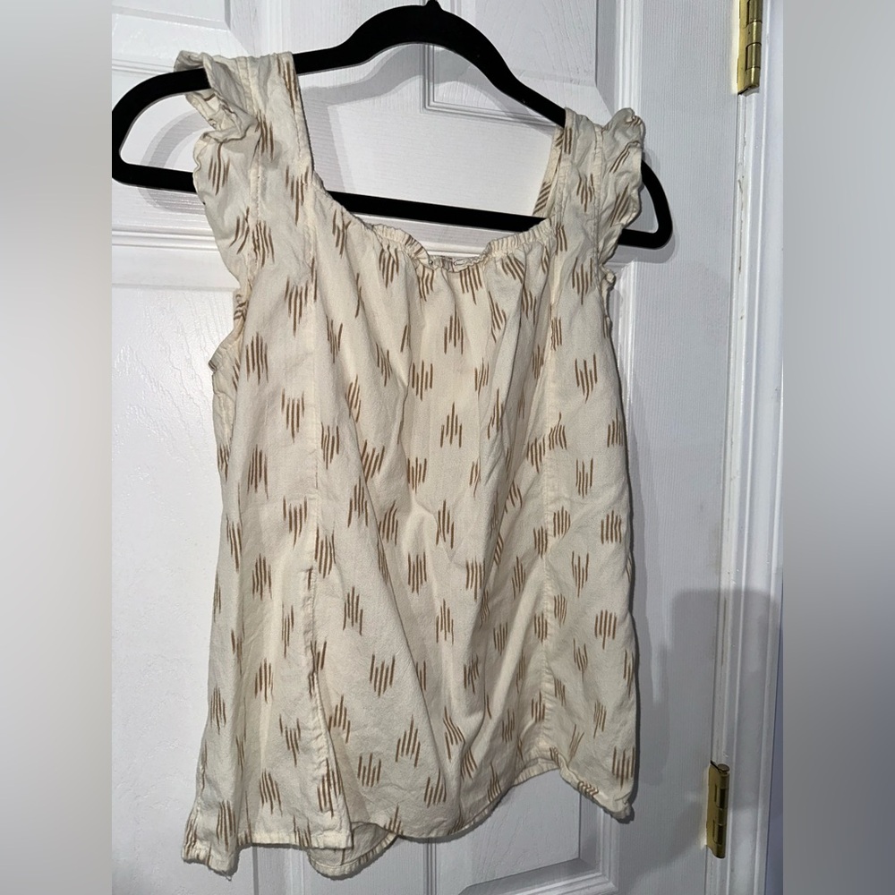 Madwell Women's Patterned Flowy Tank Top (XS) - Picture 12 of 13